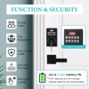 Keyless Entry Door Lock with 2 Handles, Electronic Keypad Deadbolt