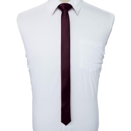 JEMYGINS Men's Narrow Tie Plain in Various Colours 4 cm -