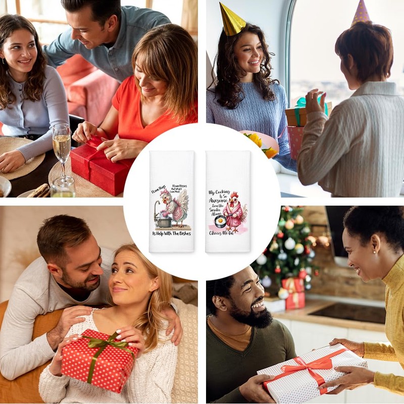 DYJYBMY I Love Hugs I Love Kisses But Funny Kitchen