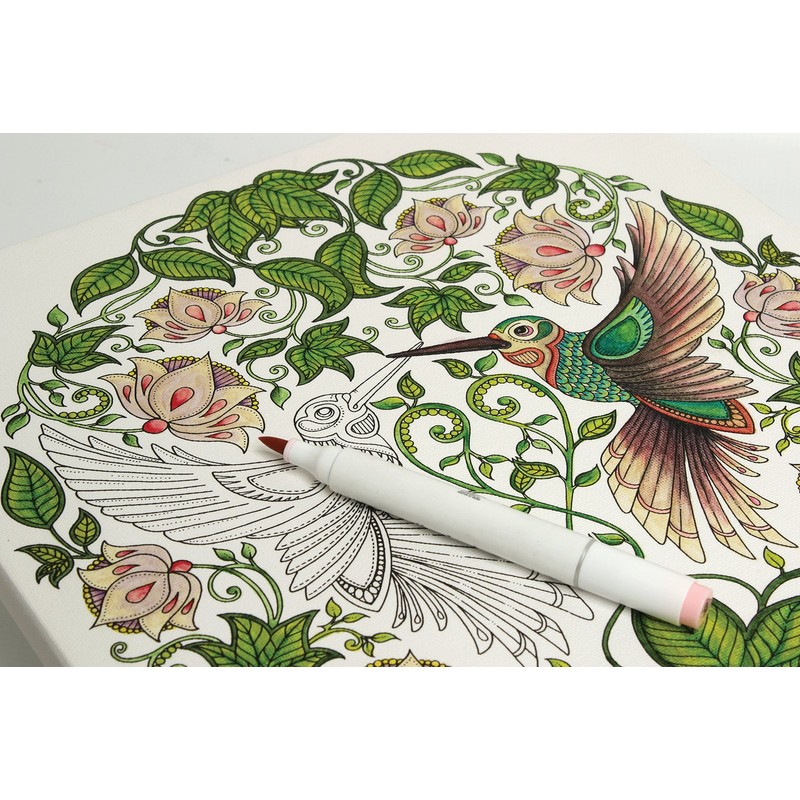 Art Alternatives Johanna Basford Secret Garden - Lienzo para colorear,