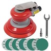Pneumatic random orbital sander 5-inch light weight palm sander 3/16"