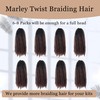 TUVOJALE Marley Twist Braiding Hair 14 inch Afro Kinky Curly