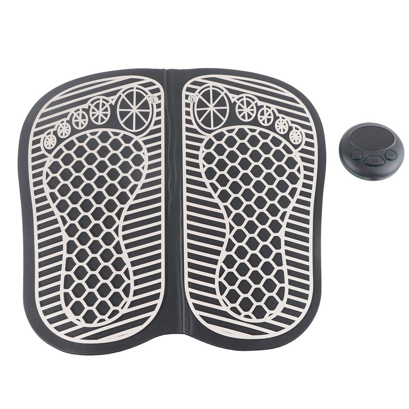 Foot Massager Mat USB Rechargeable 8 Modes 19 Strength Microcurrent