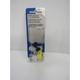 NAPA Solutions Door Lock Rod Clip Assortment 6 Pieces 730-0274