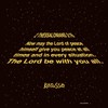 Kerusso May The Lord Be with You Scripture Black Cotton