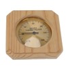 Wooden Sauna Thermometer Squared 0 to 120 Celsius High Accuracy