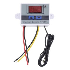 Funsto W3001 Digital LED Temperature Controller Thermostat Switch Probe Thermometer Thermostat Sensor 12V/24V/110V/220V (220V)