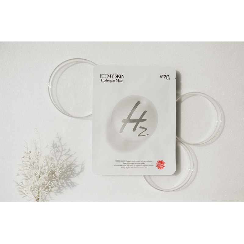 Fit My Skin [Whitening] Hydrogen Mask Pack 1 box (5