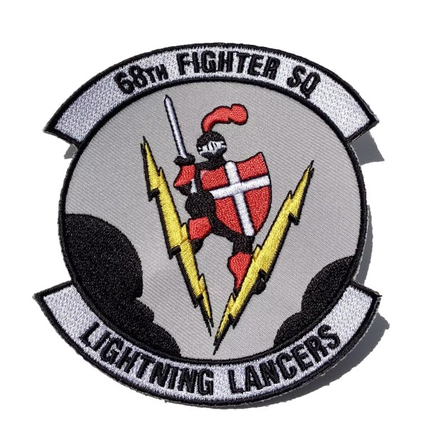 68th Fighter Squadron Lightning Lancers Patch – Sew On