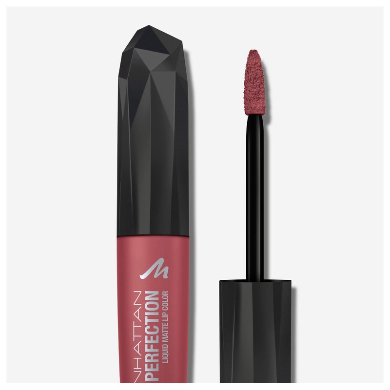 Manhattan Lasting Perfection Liquid Matte Lip Colour, Colour 300 Rosefeller