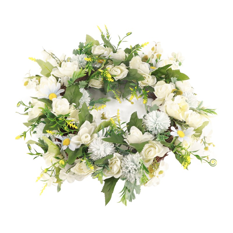 Gardenia Wreath American Holiday Home Decoration Door Hanging