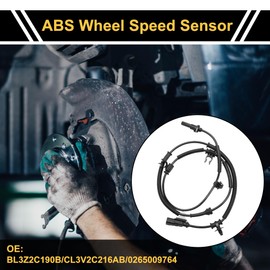 X AUTOHAUX ABS Wheel Speed Sensor ABS Sensor No.BL3Z2C190B/CL3V2C216AB for Lincoln Mark LT 2011-2014 for Ford F-150 2011-2014 1 Pc Rear Left