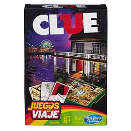 Hasbro Gaming Clue Grab and Go Game (Travel Size)