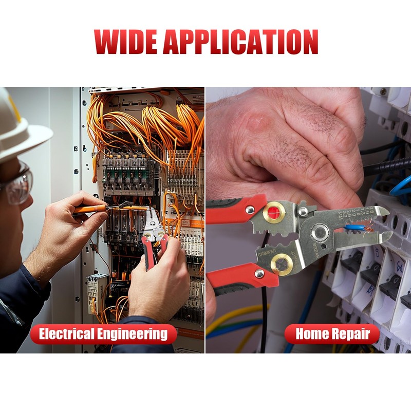 JASKFG Wire Stripper - Plier 3 in 1 Hand Tool,