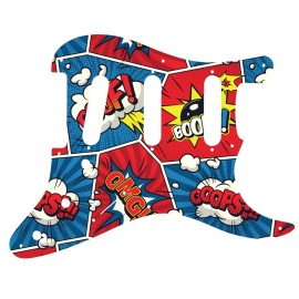 wd Pickguard Fender Pre-CBS 8 Hole, Eric Johnson, Eric Clapton comic