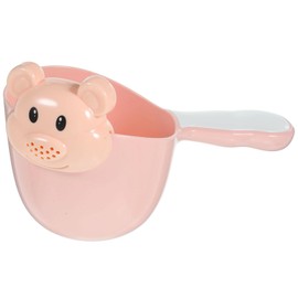 Kisangel Baby Shampoo Rinse Cup Large Capacity Thickened Pp Material Comfortable Round Handle Tear-Free Waterfall Rinser for Infant Hair Wash