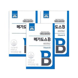 Goryeo Eundan Korea Eundan Megadose B Vitamin B Complex 850mg x 60 tablets, 3 units / 고려은단 메가도스B 비타민B군 850mg x 60정, 3개