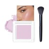 Nude Blushers for Cheeks, Purple Peach Powder Blush Korean Makeup