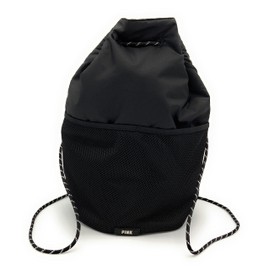 Victoria's Secret Pink Drawstring Backpack, Black