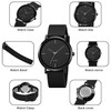 BESTKANG Unisex Wrist Watches Fashion Simple Analog Quartz Wrist Watches