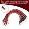 10pcs 5mm Pre Wired LED Diodes Light 12V LED Light