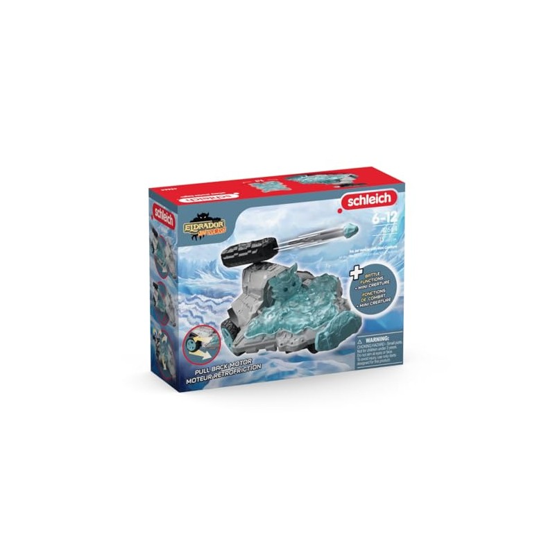 schleich ELDRADOR CREATURES 42664 Ice Jet Vehicle with Mini Creature,