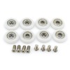 8X Shower Door Replacement Roller Wheel Runner Diameter 23mm with