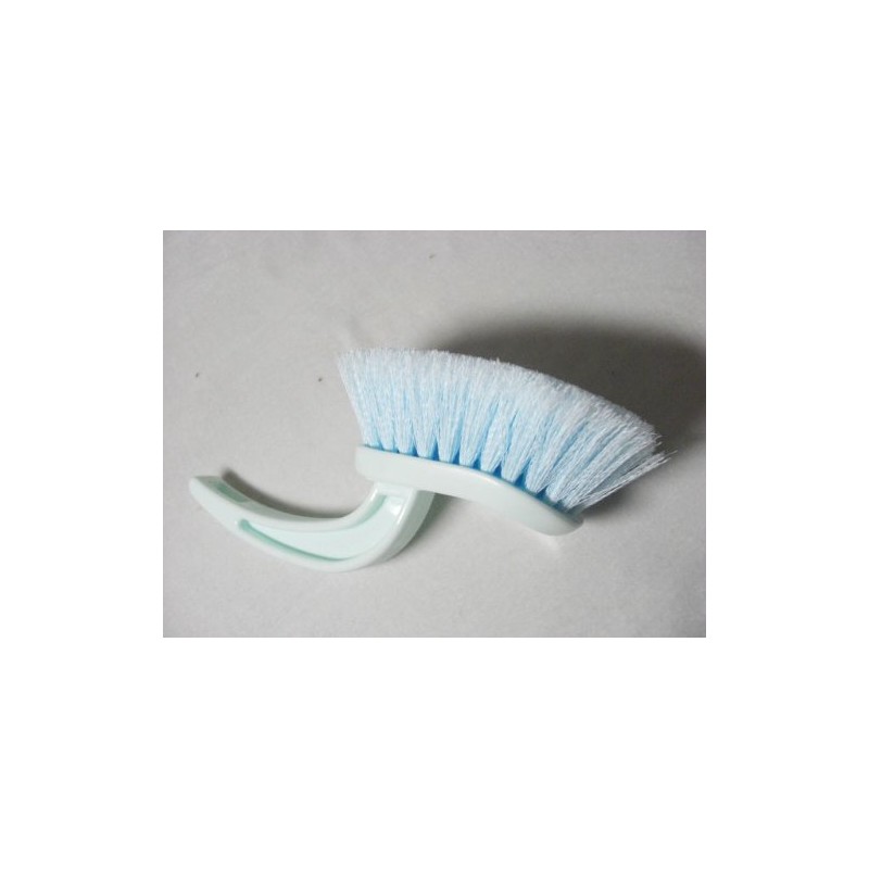 サンワブラシ (抗菌加工) 浴槽ハンディバスタブクリーナー 先割れタイプ