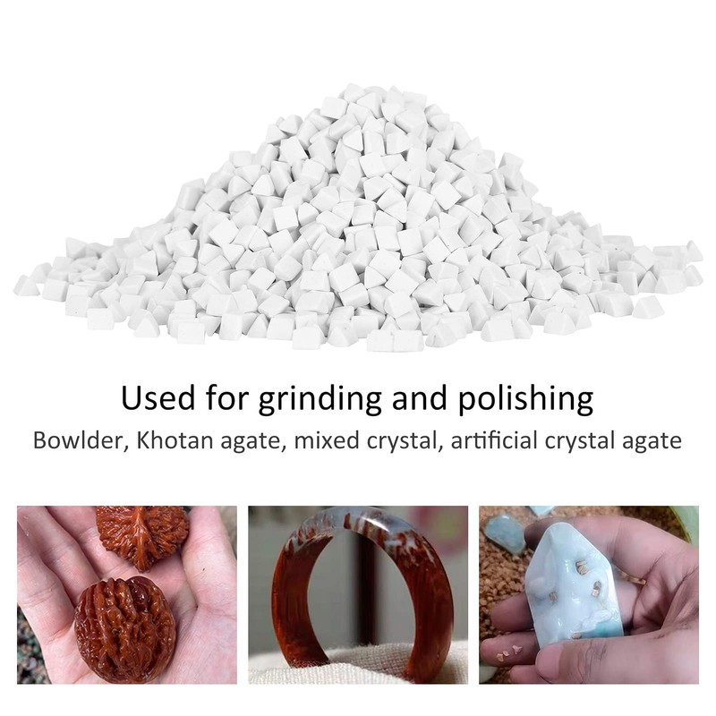 4 mm Ceramic Grinding, 500 g Polishing Ceramic Triangle Ceramic