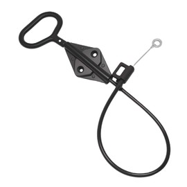 SGTBQLL Recliner Pull Handle Replacement for Lazyboy Couch Sofa - D Ring Parachute Style Recliner Release Cable with 3-inch Exposed Steel Wire O-end