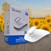 Shampoo Brush/Scalp/Massage/Silver/1Pc