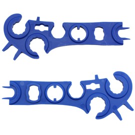 HDKAJL Set of 2 MC4 Keys, Solar Connector Disconnect Tool, Key for Solar Panel Cables, Key for Connectors and Photovoltaic Cable Sets (Blue)
