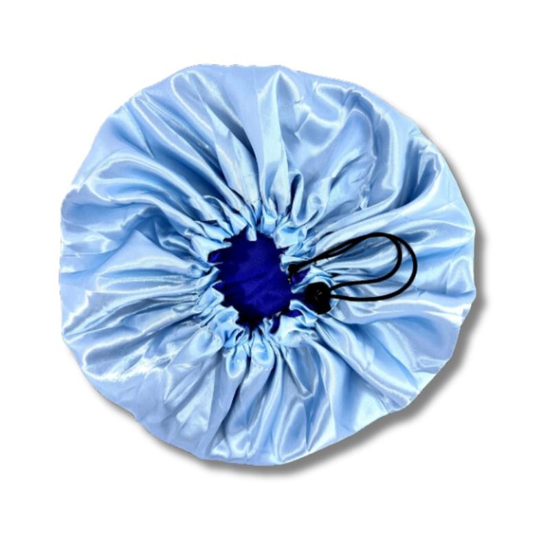 Adjustable Satin Bonnet - Color: Baby Pink Kid Bonnet