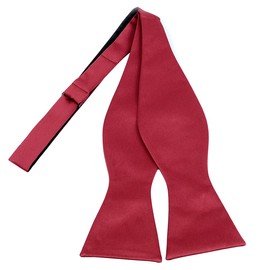 Solid Red Bow Tie Bowtie bn00113