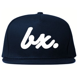 Kings Of NY BX Script Bronx New York Snapback Hat Cap Navy Blue