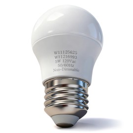 DZQPPC W11125625 for Whirlpool Refrigerator LED Light Bulb W11216993 AP6329125 4813672, PS12349398, W10820003 Replacement Parts,White,1PCS