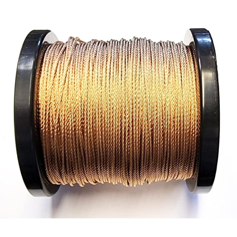 Harts 1.4mm Replacement Clock Cable Phosphor Bronze Long Case/Fusee Bracket