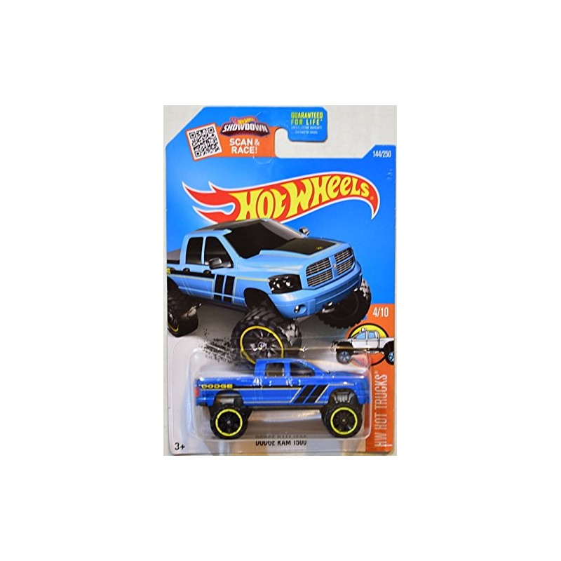 Hot Wheels, 2016 HW Hot Trucks, Dodge Ram 1500 [Blue]
