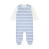 Steiff Baby Boys' Long-Sleeved Romper + T-Shirt Set, Brunnera blue