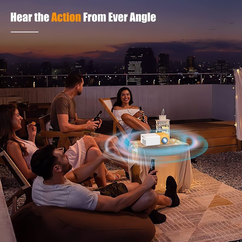 Meer Mini Projector,Port