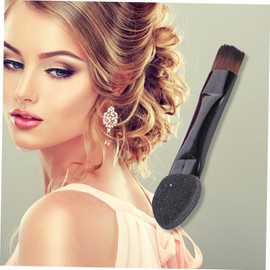 Baluue 150pcs Makeup Sponge Applicator Brush Double-sided Eye Shadow Tool Portable Women Makeup Brush Soft Non-slip Easy Application