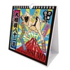 Tri-X CL-742 Daily Sumo Sumo 82 Hand Calendar, Tabletop, 7.5
