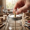 6Pcs Metal Wick Holder Tubes for Kerosene Lamp Burner Repair