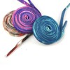 Boethesi 1 Pair shoelace for Sneakers,Starry Sky Tie Dye Multi