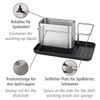 Wenko Organiser Stainless Steel Orio Drainer Sink Caddy, Silver matt,