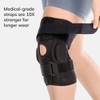 BraceAbility Plus Size ROM Knee Brace - Adjustable Hinged Support