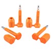 100pcs Bolt Seals for Container,Shipping Container Lock(Orange)