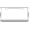 Chrome Blank License Plate Frame (Made of Metal)
