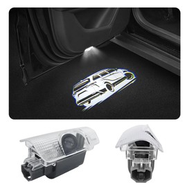 2 PCS LED Car Door Logo Lights Compatible for Sienna 2021-present Courtesy Projector Laser Welcome Light Puddle Lamp Car Accessories (for Sienna 2021-present-02)