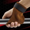 2 Pcs Leather Gymnastic Hand Grips Anti Skid Bodybuilding Grips